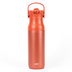 Harmony Recycled Stainless Steel Insulated Water Bottle with Flip-Up Straw Spout - Sienna, 32 ounces