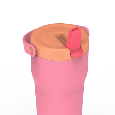 Sutton Insulated Tumbler with Flip-Up Spout - So Sweet, 30 ounces