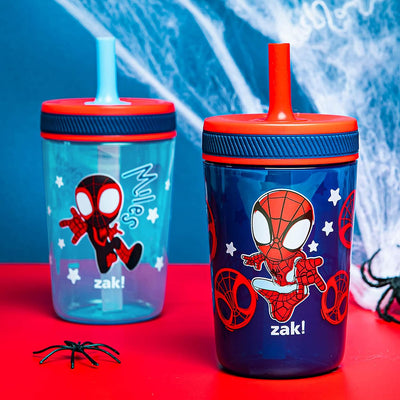Spidey Spider-Man Kelso Kids Leak Proof Tumbler with Lid and Straw - 15 Ounces
