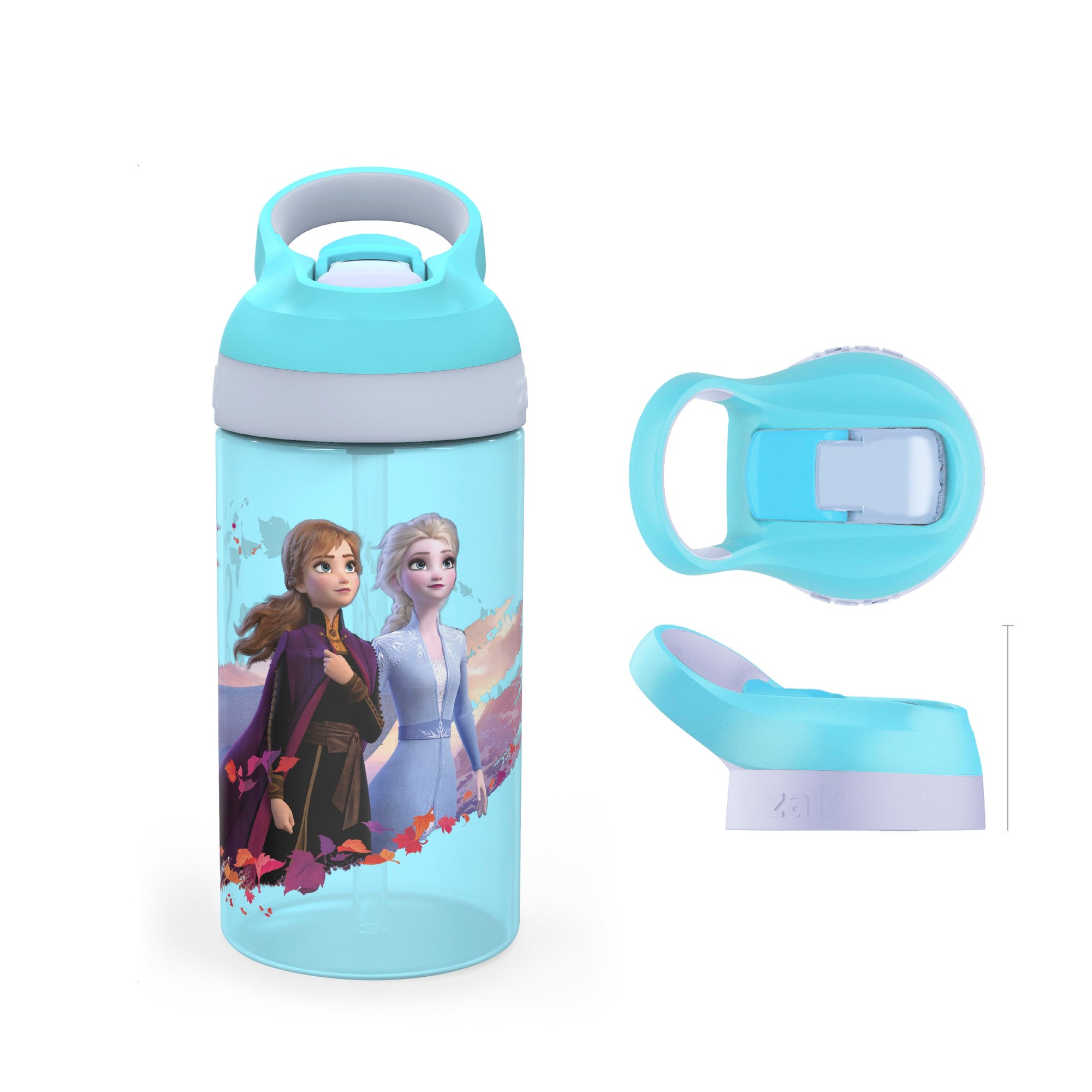 Disney Frozen Melamine Kids Dinnerware Set with Water Bottle