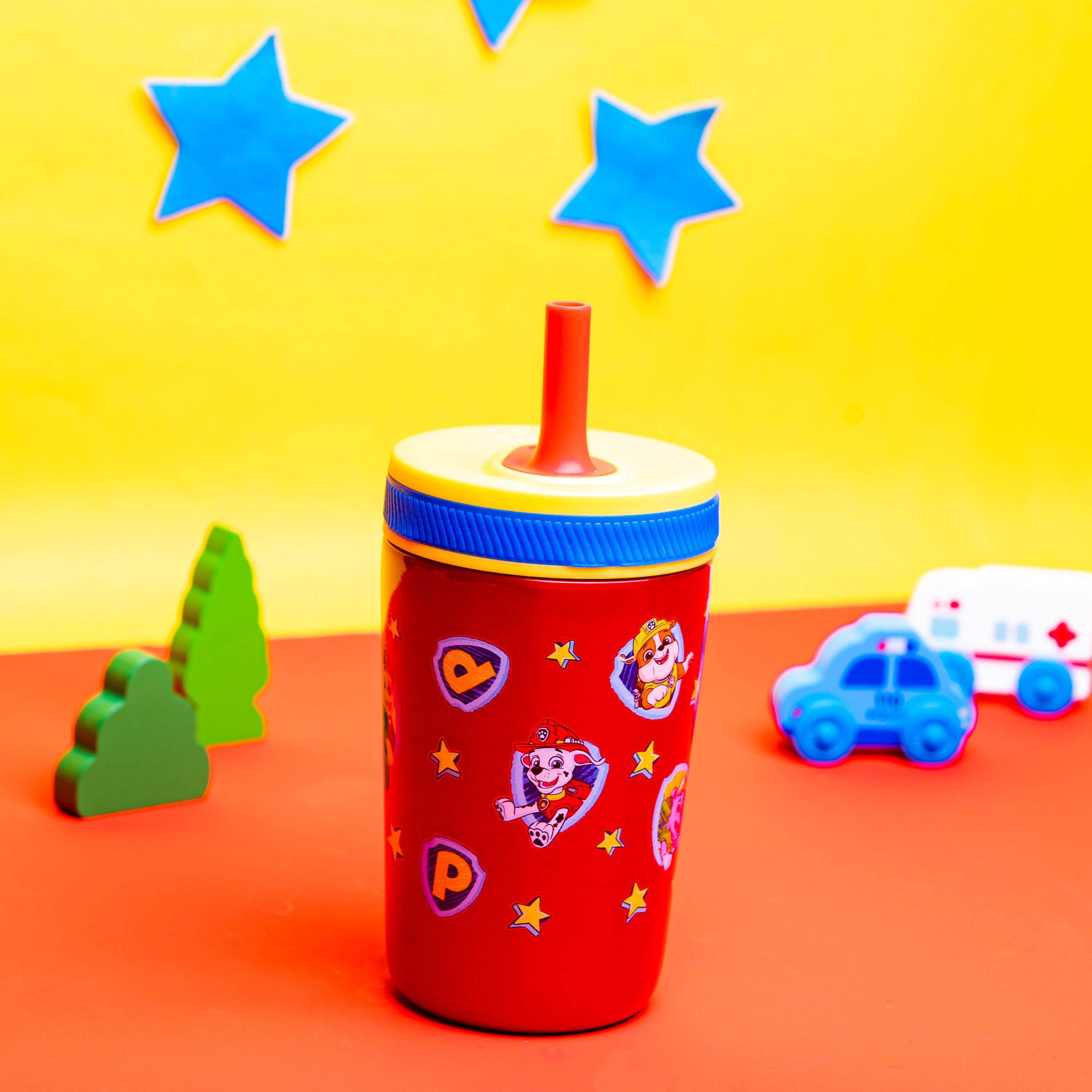 Zak Designs PAW Patrol Kelso Tumbler Set, Leak-Proof Screw-On Lid with  Straw, Bundle for Kids Includ…See more Zak Designs PAW Patrol Kelso Tumbler