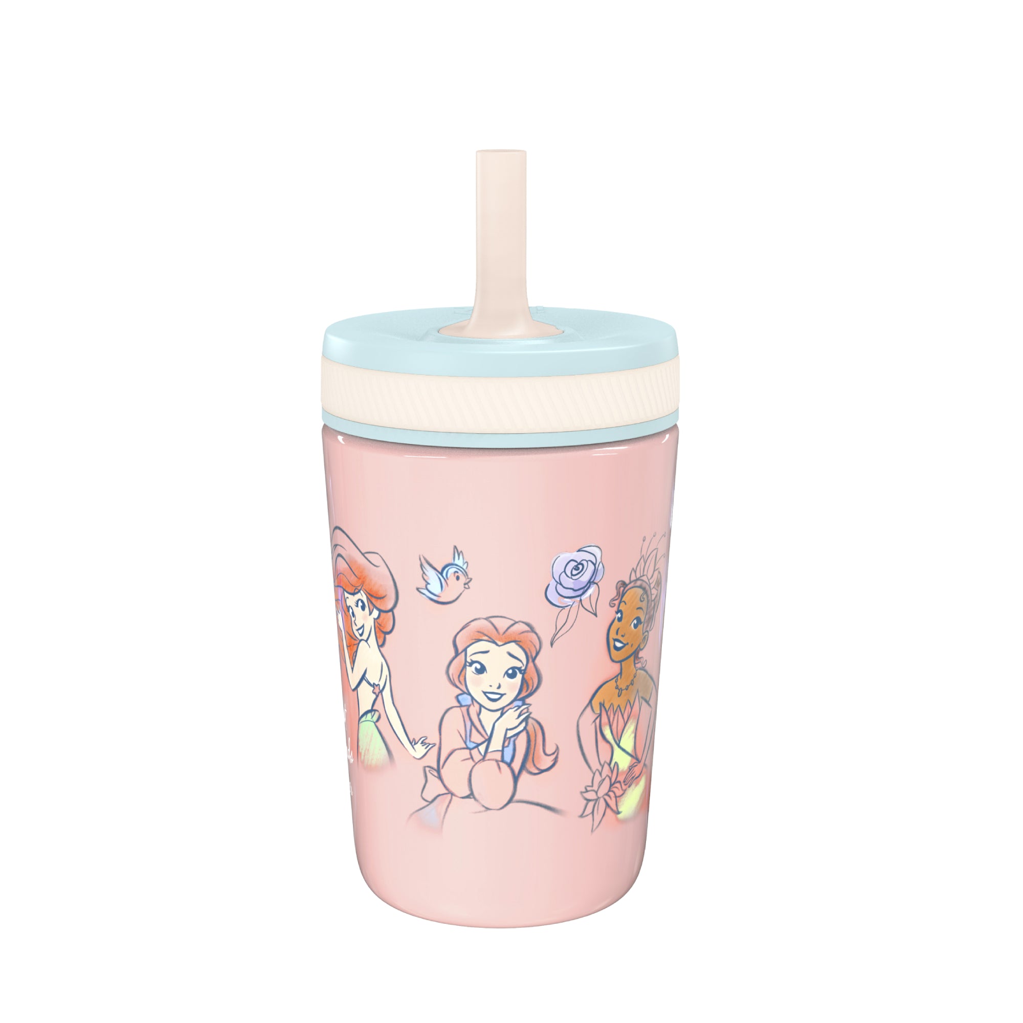 Disney Princess Kelso Kids Insulated Straw Tumbler - 12 Ounces —