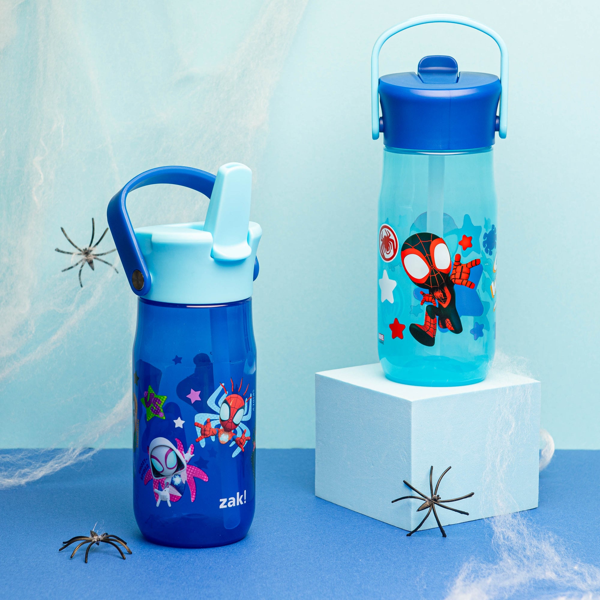 Spider-Man Harmony 2 Piece Water Bottle Set, 18 ounces