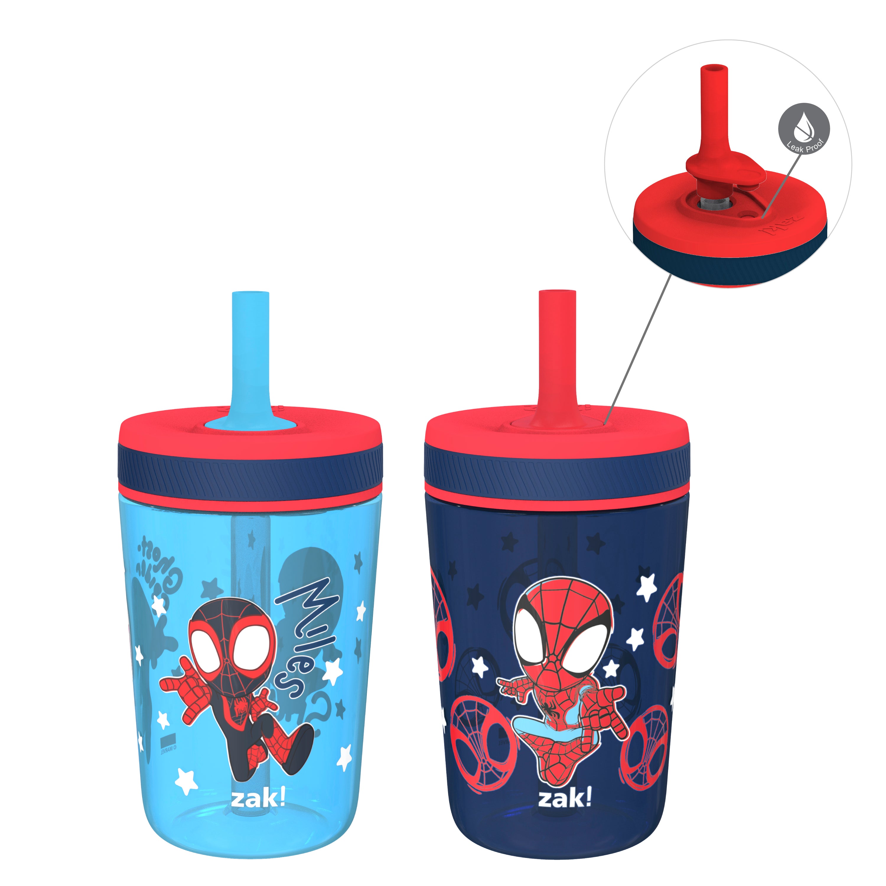 Dart Solo CC12C-J5145 Jungle Print 12-14 oz. Plastic Kid's Cup with Lid and  Straw - 250/Case - Splyco