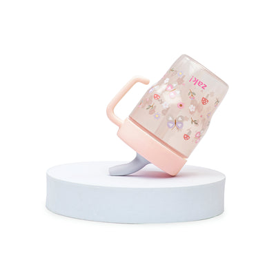 Capri zak toddler tumbler with soft flexible silicone straw