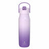 Purple Ombre Harmony Stainless Steel Kids Water Bottle with Straw Spout, 14 ounces