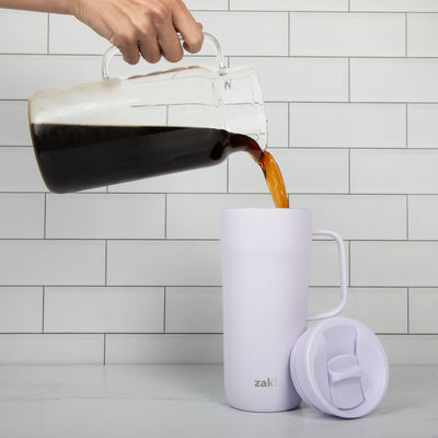 Harmony Stainless Steel Insulated Slide Lid Tumbler - Smoky Lilac, 20 ounces