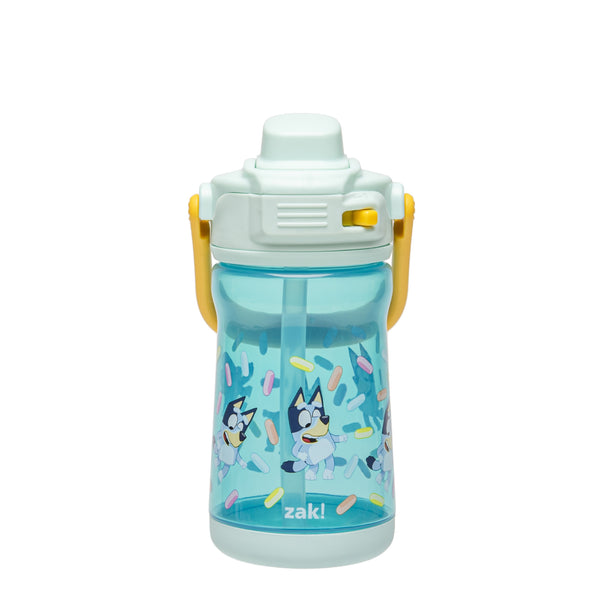 Disney Parks Bluey ストロー付き水筒 Kids Covered Spout Water Bottle - Bluey, 12 ounces – zak.com
