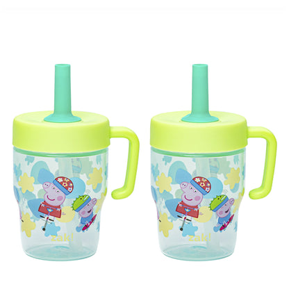 Peppa Pig Capri Toddler Leak Proof Tumbler Set with Handle