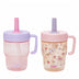 Springtime Capri Toddler Leak Proof Tumbler Set with Handle