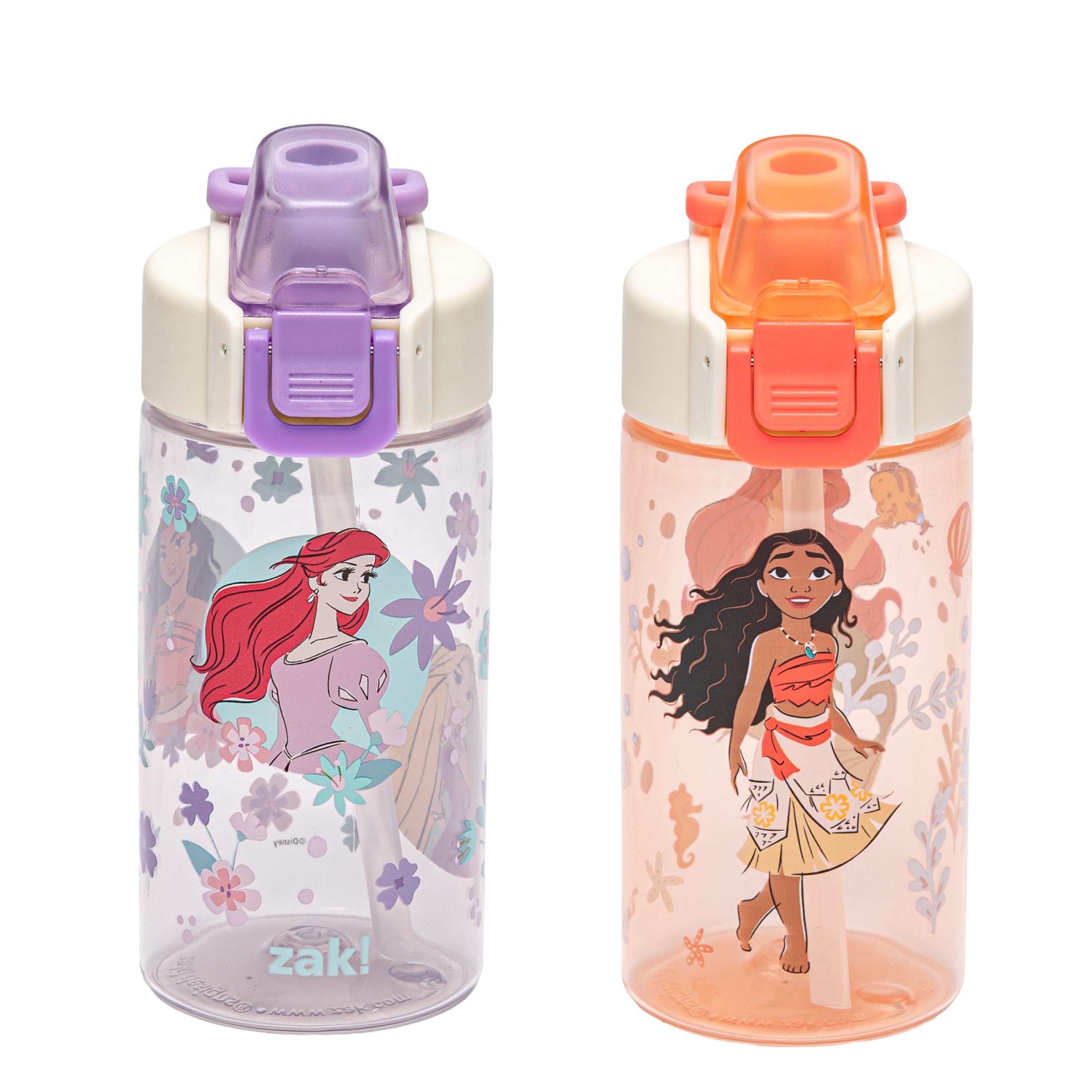 Disney Princess Jubilation Leak Proof Kids Water Bottle Set - 16 ounces