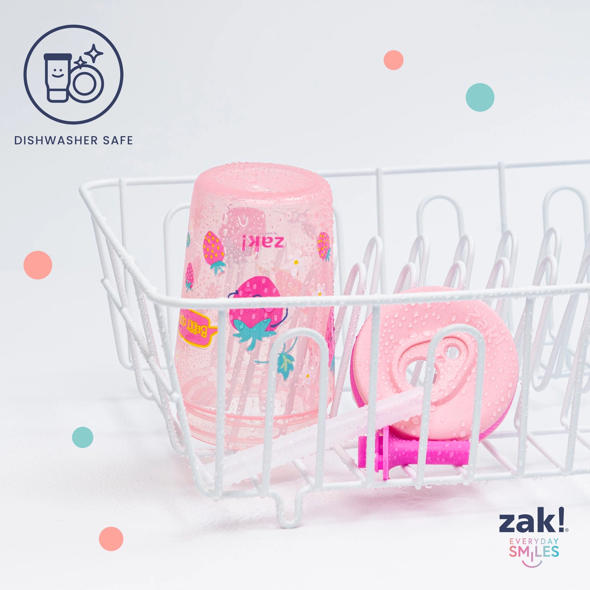 Zak Designs Dishwasher Safe Kids Cup - Kelso Tumbler