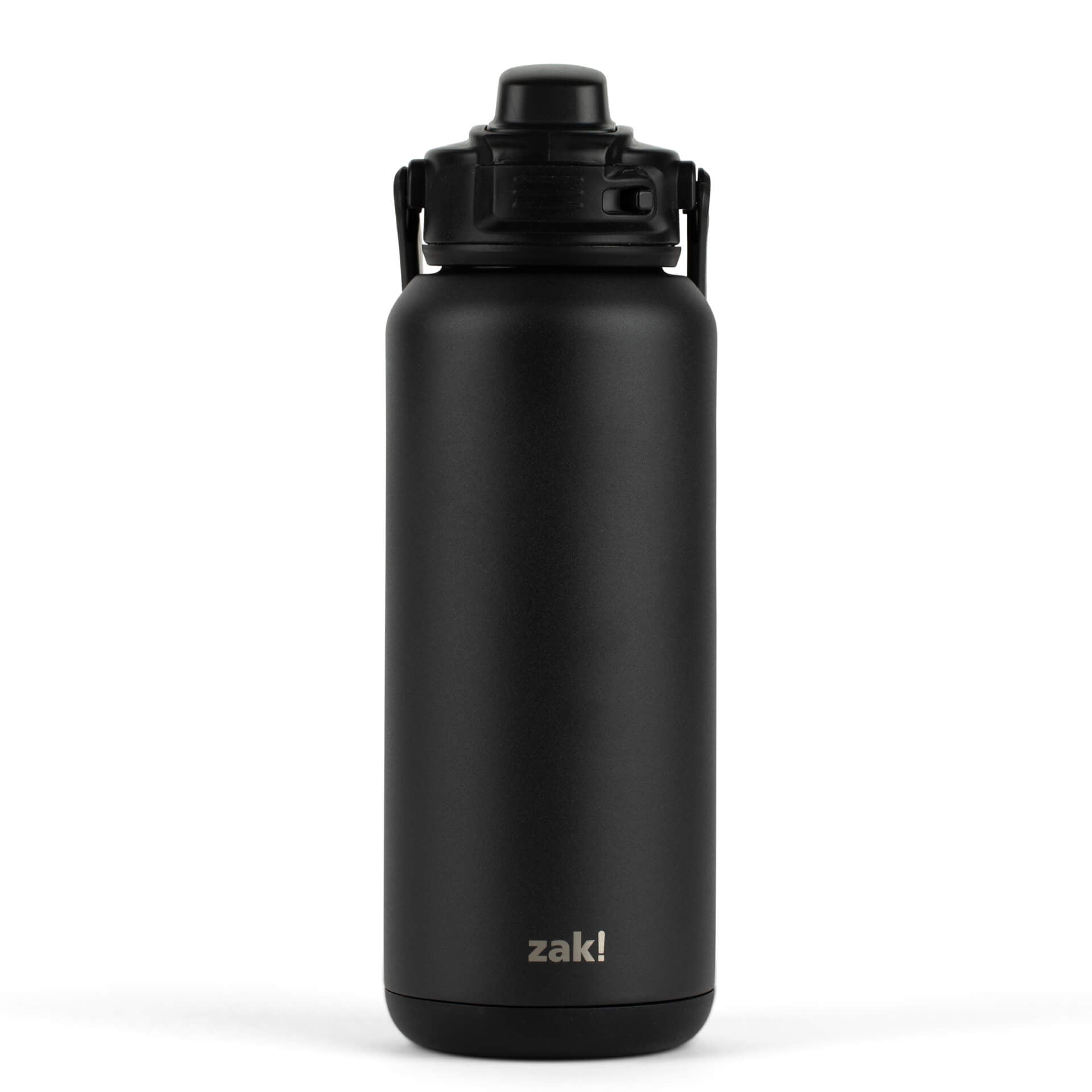 Beacon Insulated Water Bottle with Covered Antimicrobial Spout - Ebony, 32 ounces