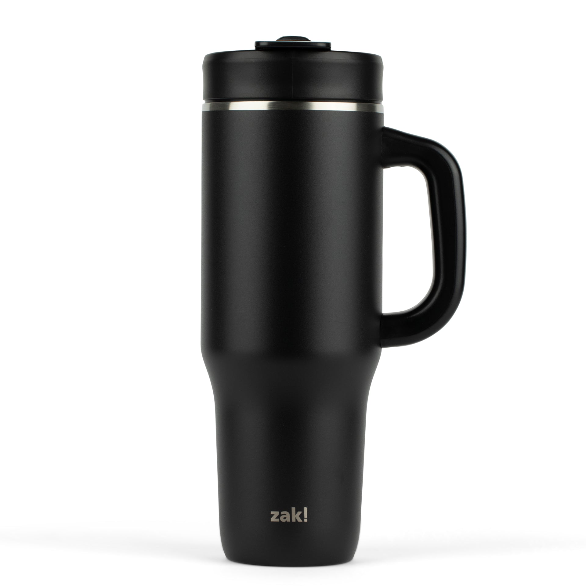 Harmony Recycled Stainless Steel Insulated Hot &amp; Cold Tumbler - Ebony, 40 ounces