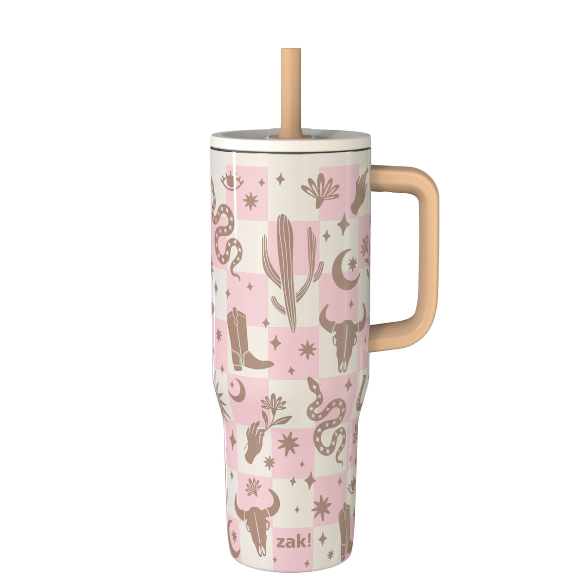 Sutton Insulated Straw Tumbler with Splash-Proof Lid - Desert Dreams, 30 ounces
