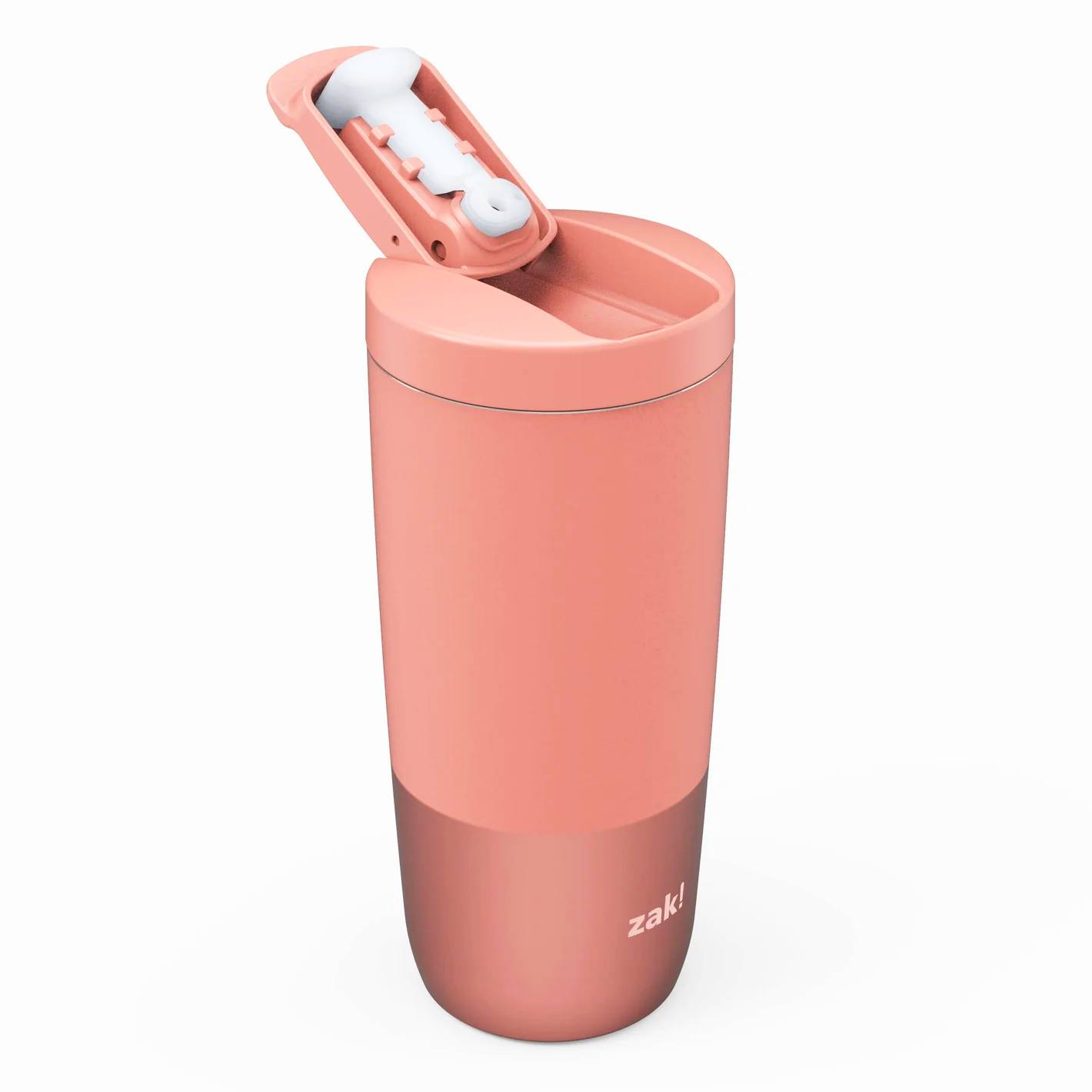 Zak! Stainless Steel Vacuum Insulated Coffee Tumbler , Travel Mug 30 Oz Pink