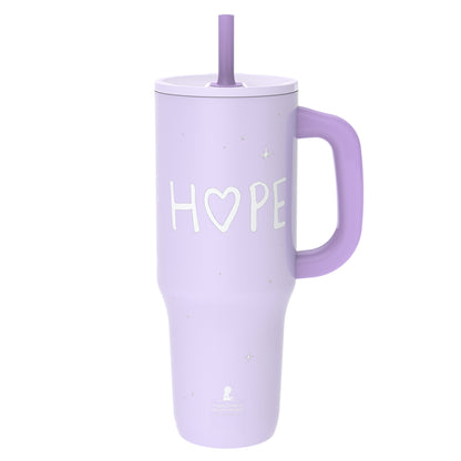 Sutton Insulated Straw Tumbler Shine Bright - Hope, 40 ounces