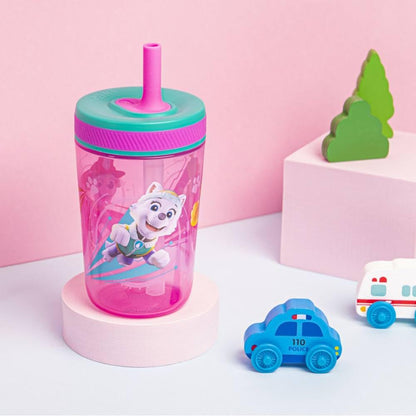 Paw Patrol Kelso Kids Leak Proof Tumbler with Lid and Straw - Pink