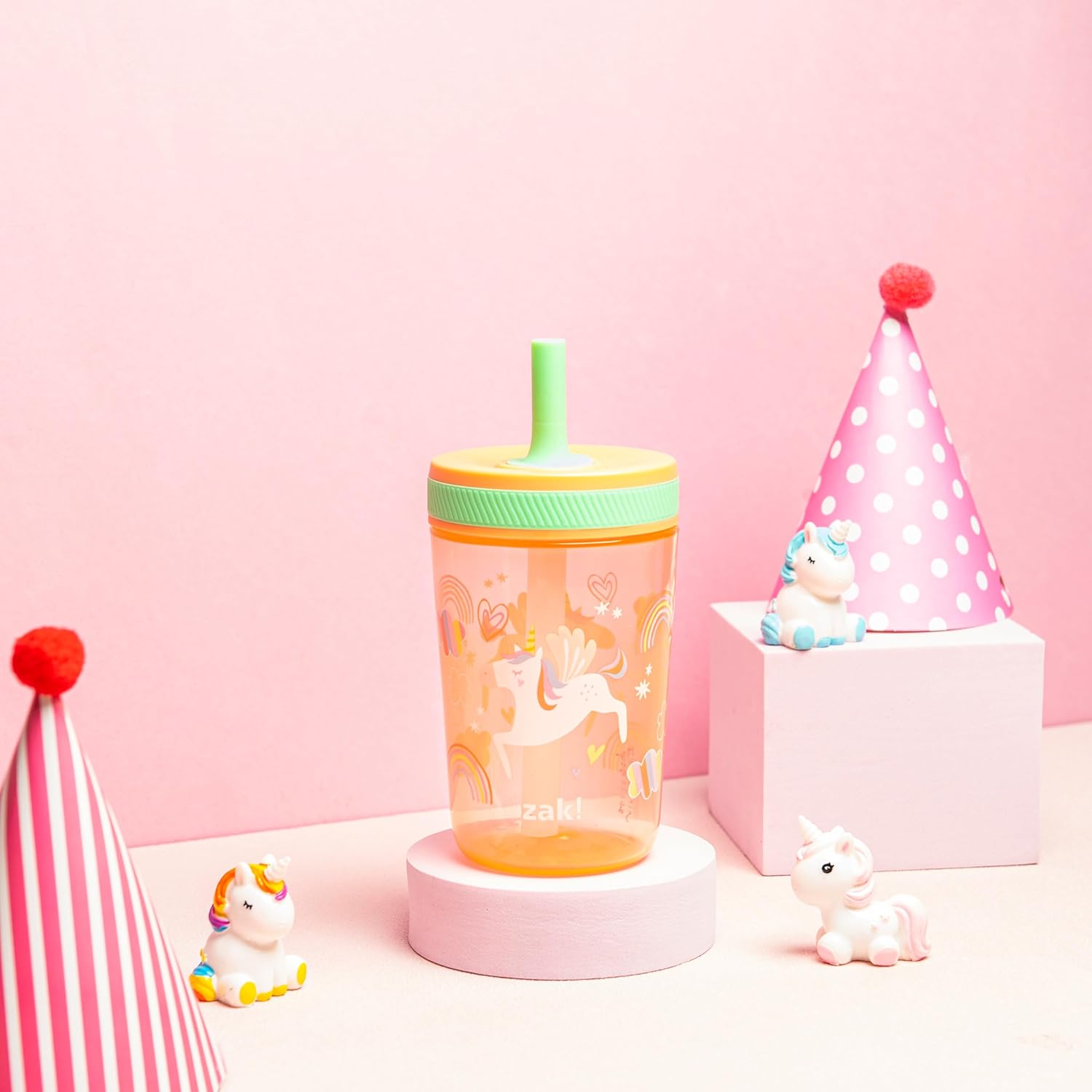 Unicorn Kelso Kids Leak Proof Tumbler with Lid and Straw