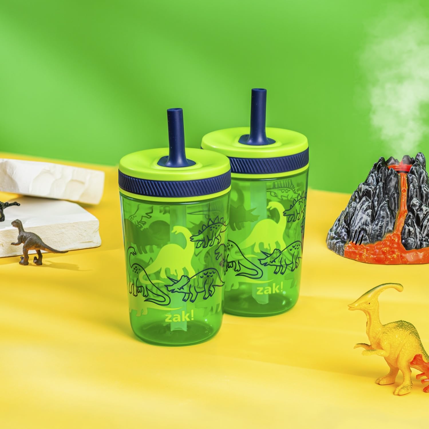Dinosaurs Kelso Kids Leak Proof Tumbler with Lid and Straw