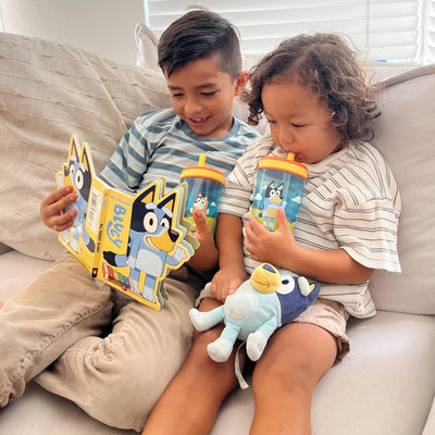 Bluey Kelso Kids Leak Proof Tumbler with Lid and Straw