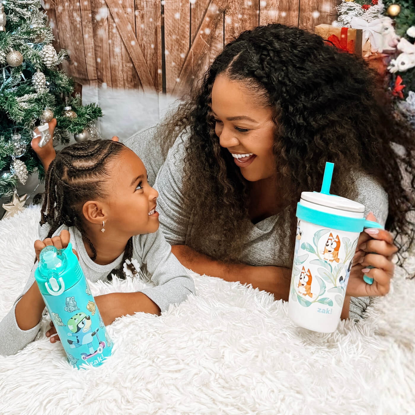 Kids Bluey tumblers and water bottles gifts for the holiday