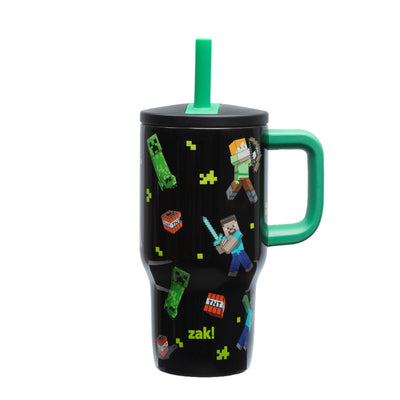 Fairway Kids Insulated Straw Tumbler - Minecraft, 16 ounces