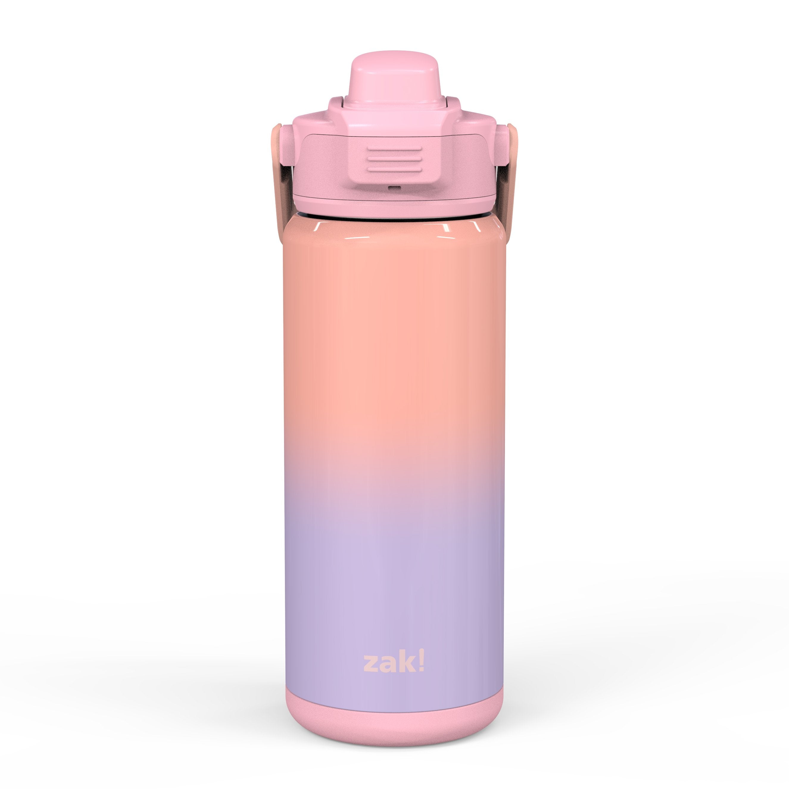 Beacon Stainless Steel Insulated Kids Water Bottle with Covered Spout - Ombre Lavendar, 20 Ounces