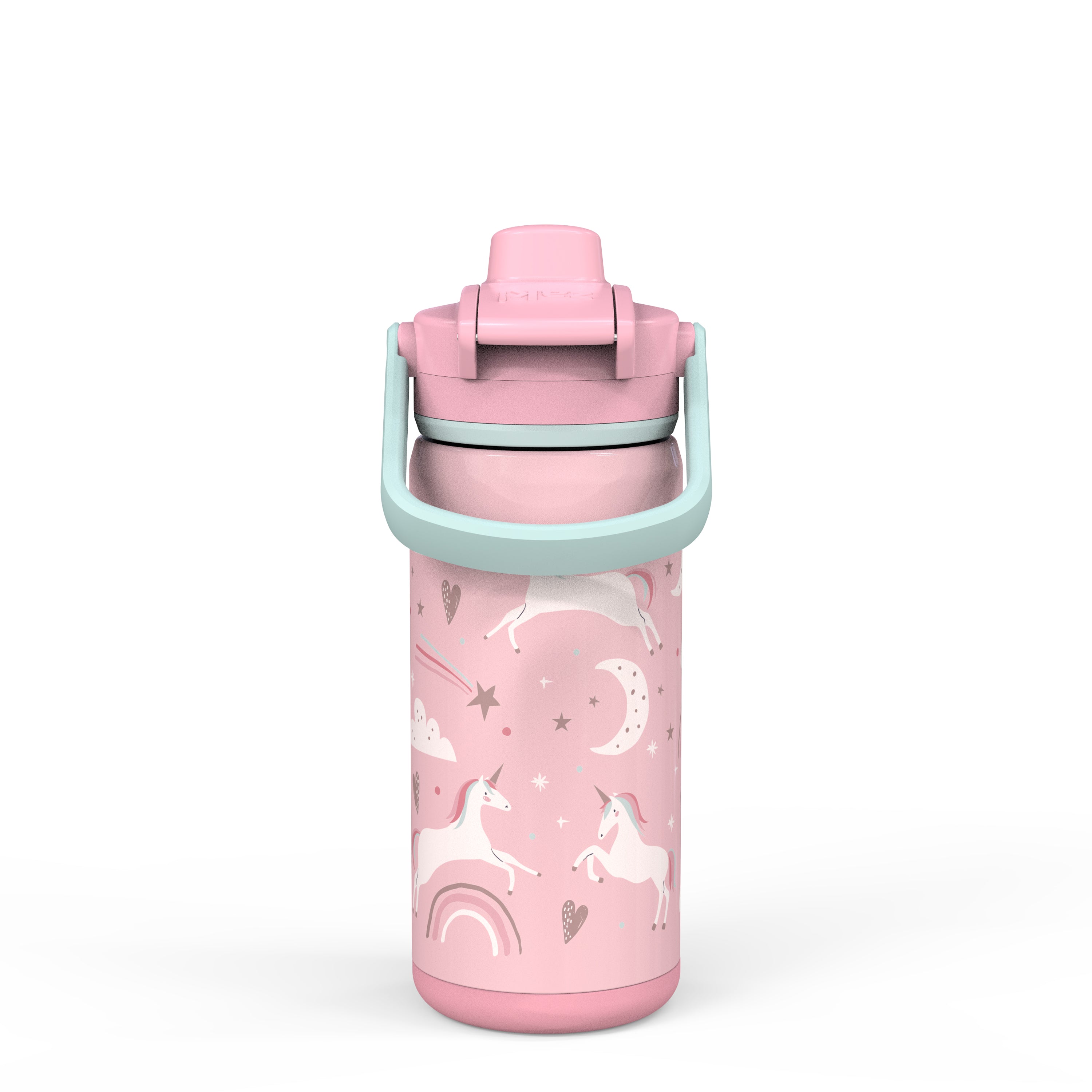 Pink Unicorn Stainless Steel Water Bottle - 20 oz Insulated