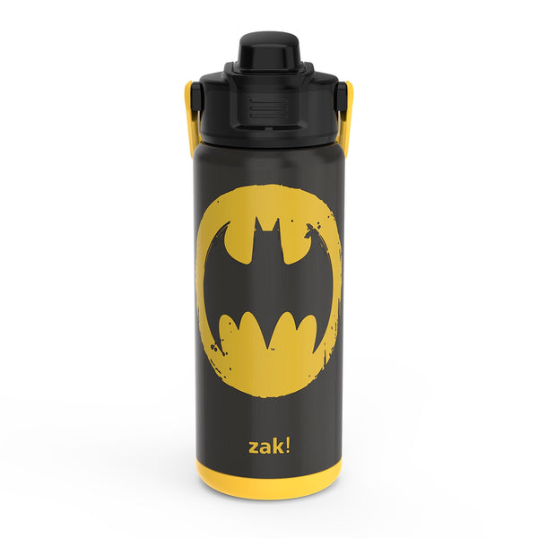 meva Batman Printed Lockable Strap Leakproof Water Bottle with