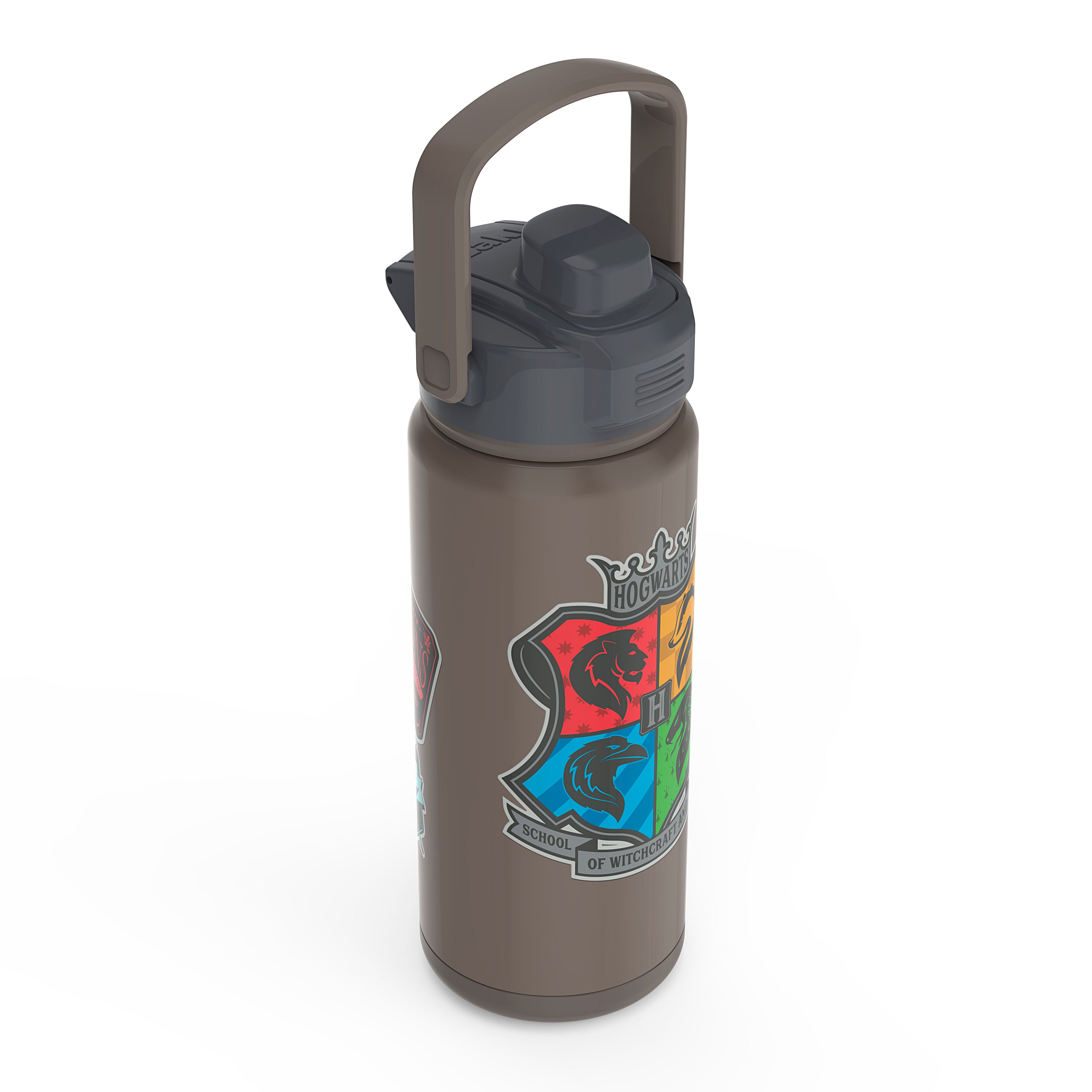 Harry Potter Beacon Stainless Steel Insulated Kids Water Bottle with Covered Spout, 20 Ounces