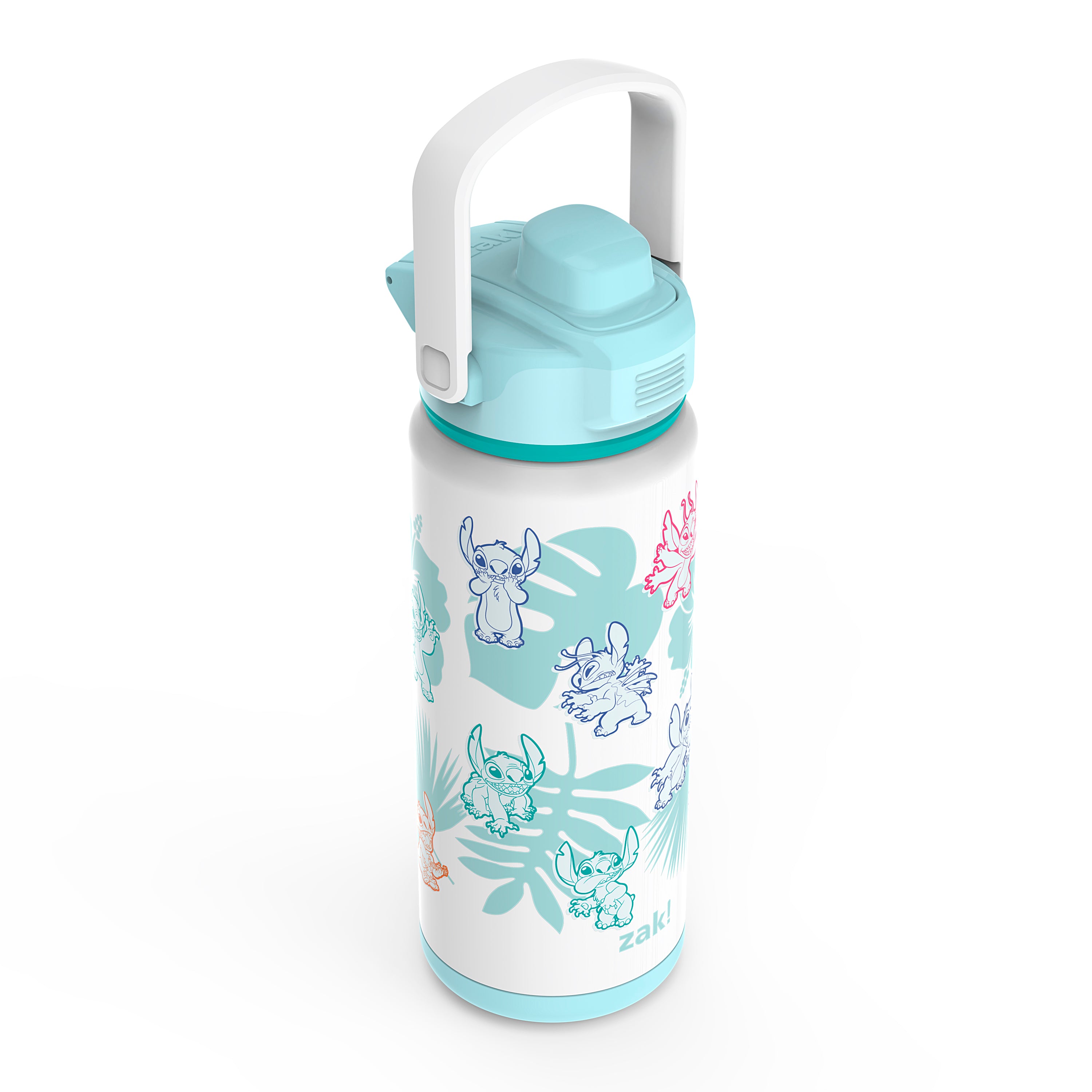 Disney Lilo & Stitch Beacon Stainless Steel Insulated Kids Water Bottle with Covered Spout, 20 Ounces