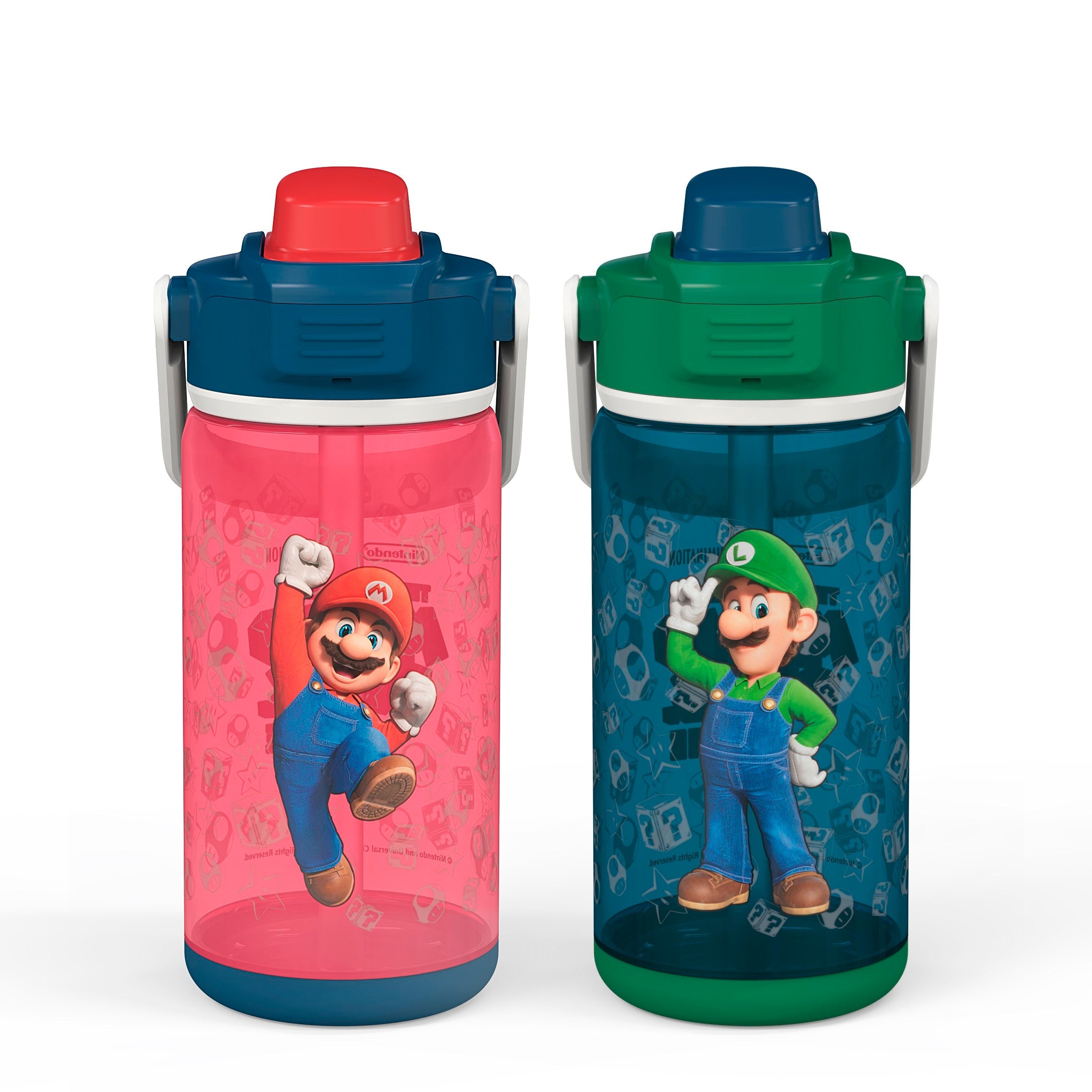 Bluey water bottle, sippy cup, sandwich and snack container