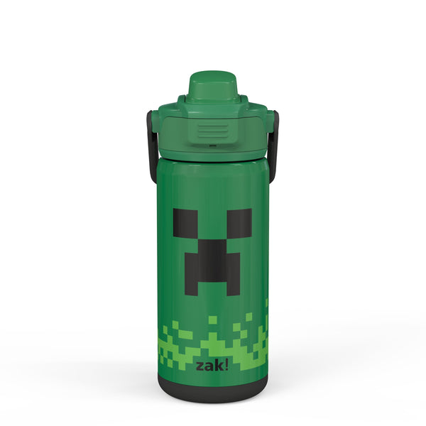 Reusable Stainless Steel Hot & Cold Insulated Drinks Bottle Digital  Thermometer - Minecraft Creeper - 20293