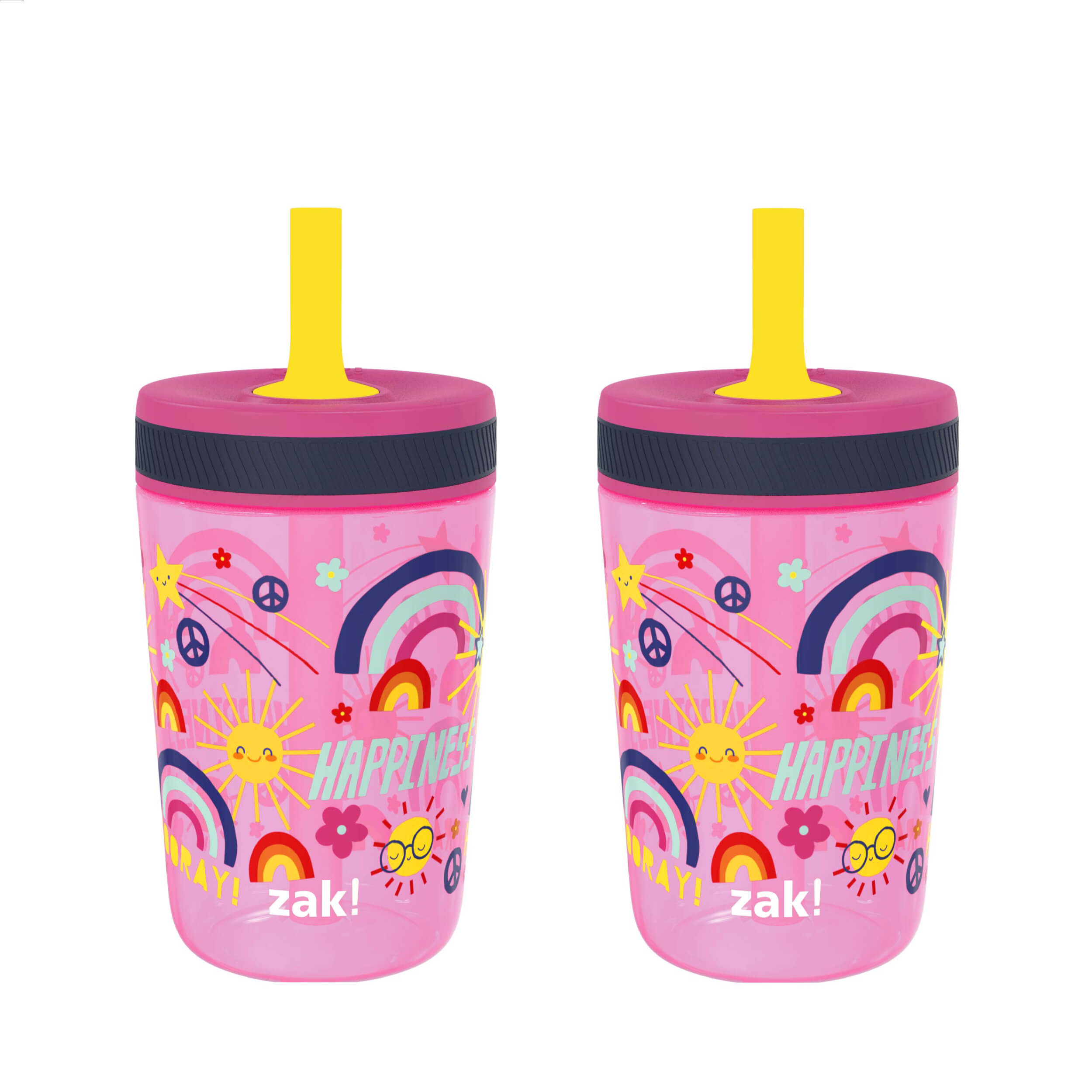Starpower Kelso Kids Leak Proof Tumbler with Lid and Straw - 15 Ounces