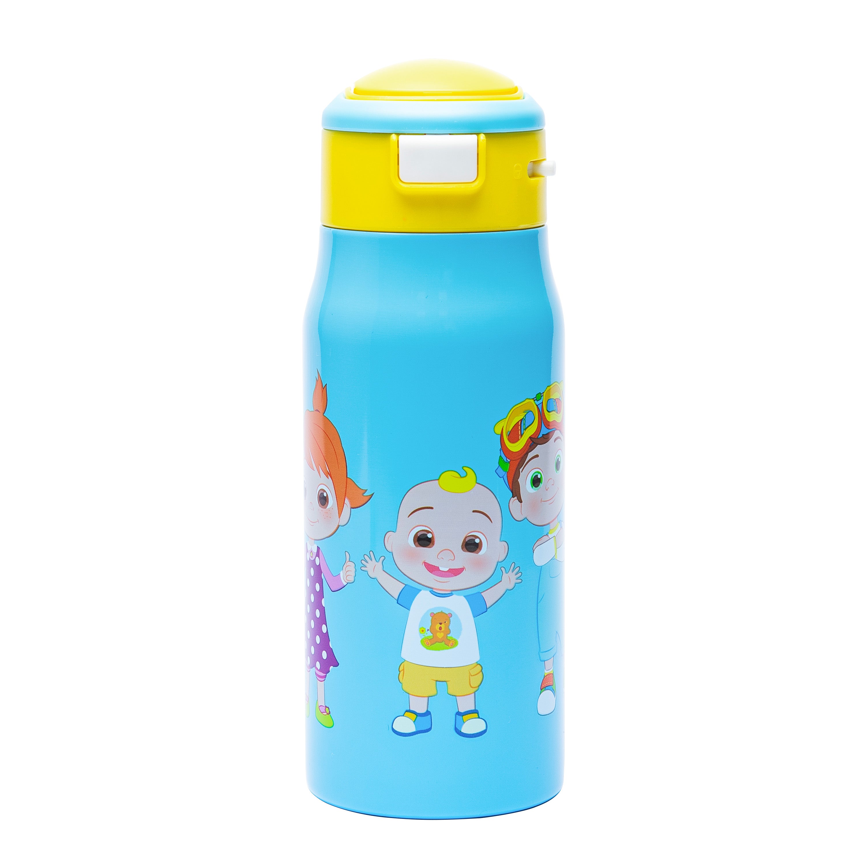 CoComelon Mesa Kids Stainless Steel Insulated Water Bottle with Silicone Spout