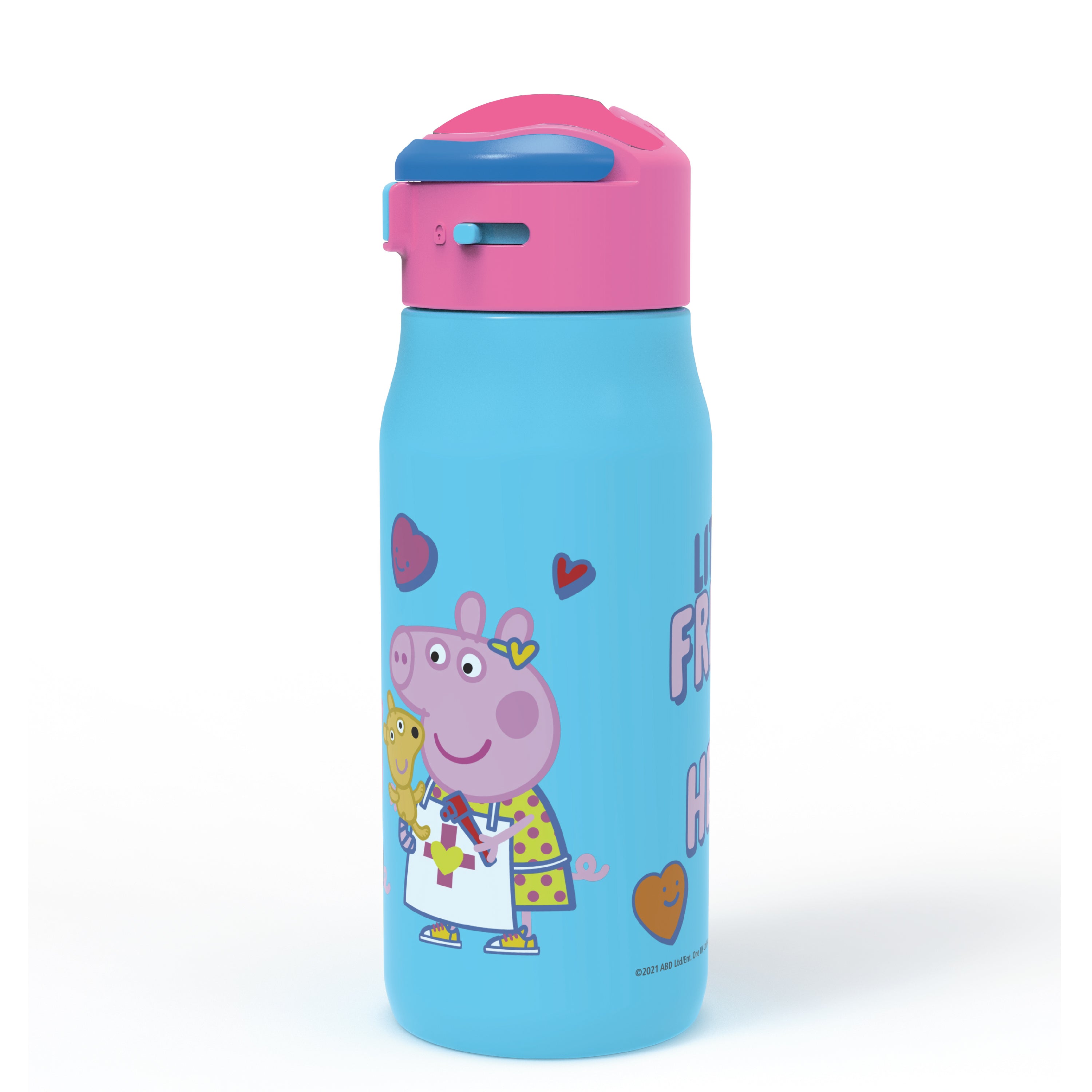 Peppa Pig Mesa Kids Stainless Steel Insulated Water Bottle with Silicone Spout