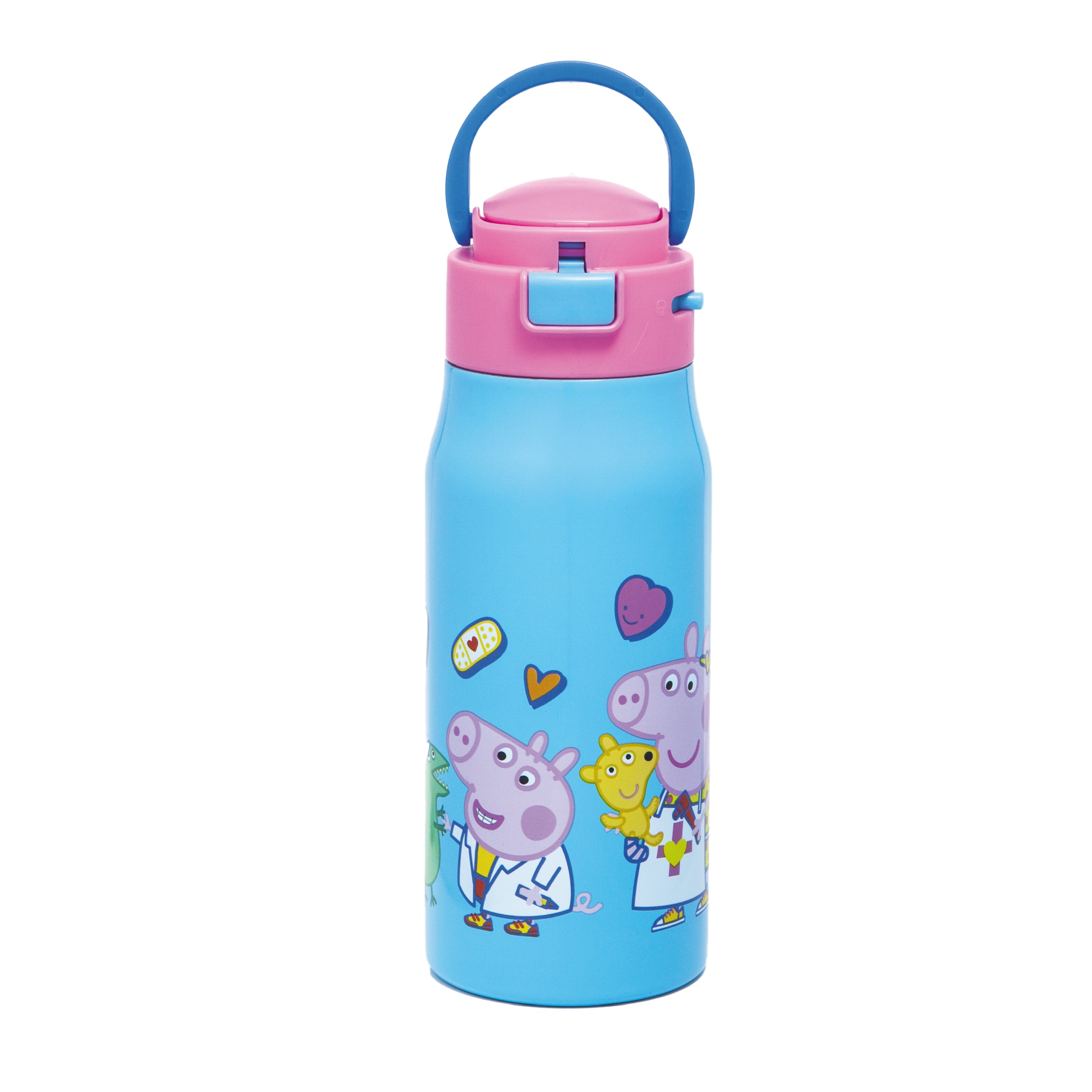 Peppa Pig Mesa Kids Stainless Steel Insulated Water Bottle with Silicone Spout
