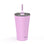Alfalfa Vacuum Insulated Stainless Steel Straw Tumbler - Lilac, 20 Ounce