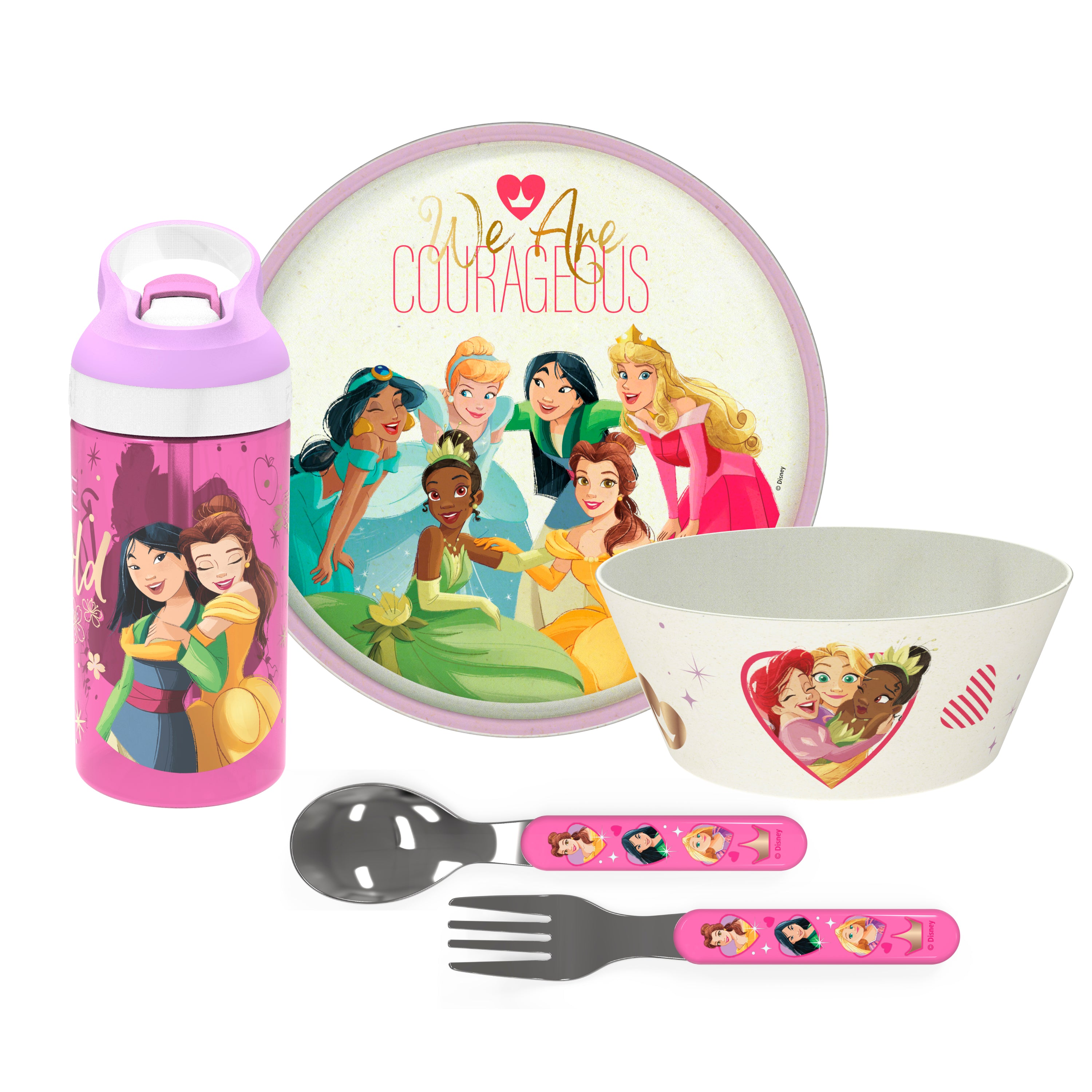 Disney Princess 16-Piece Dinnerware Set